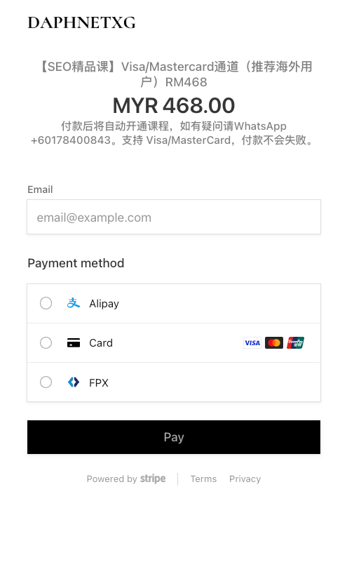 MYR Payment